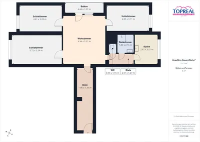 4-Zimmer-Wohnung kaufen in Wels – 115 m², € 299.000 – Bild 42 von 42