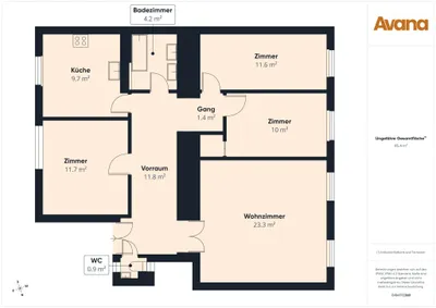 4-Zimmer-Wohnung kaufen in Wien – 87,24 m², € 295.000 – Bild 12 von 12
