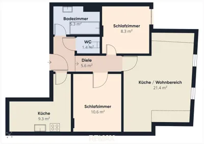 3-Zimmer-Wohnung kaufen in Linz – 63 m², € 319.000 – Bild 11 von 11
