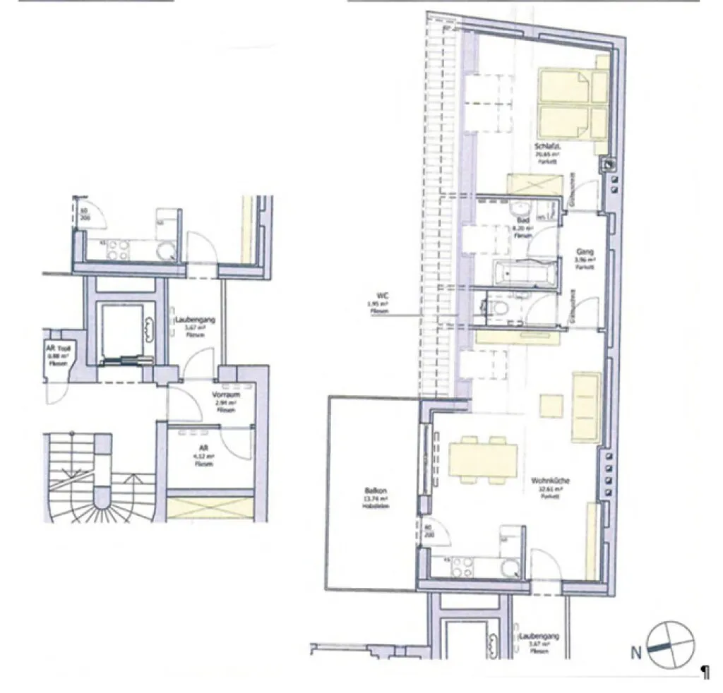 Apartment in Wien - Ansicht 3
