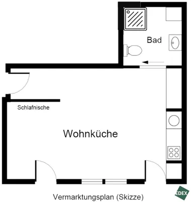 1-Zimmer-Wohnung kaufen in Wien – 32,57 m², € 229.000 – Bild 15 von 15