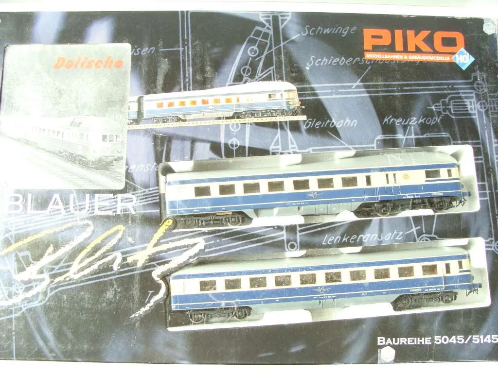 H0 Piko 95103 Dieseltriebwagen 5045/5145 Blauer Blitz, ÖBB, Epoche