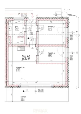 3-Zimmer-Immobilie mieten in Steyr-Land – 66 m², € 877 – Bild 17 von 17