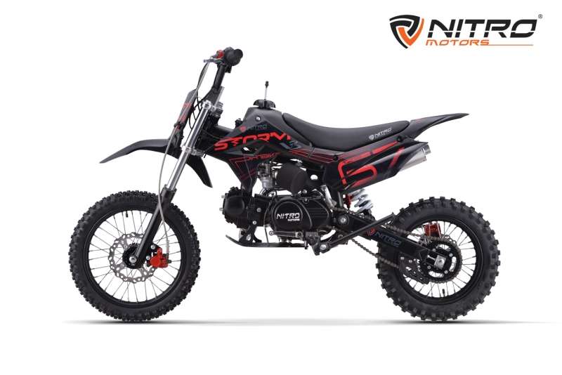 Nitro Motors Nitro Motors 125cc Dirtbike Storm 14/12 Kick-Start V3 Motocross