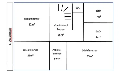 8-Zimmer-Haus mieten in Wien – 408 m², € 8.490 – Bild 46 von 48