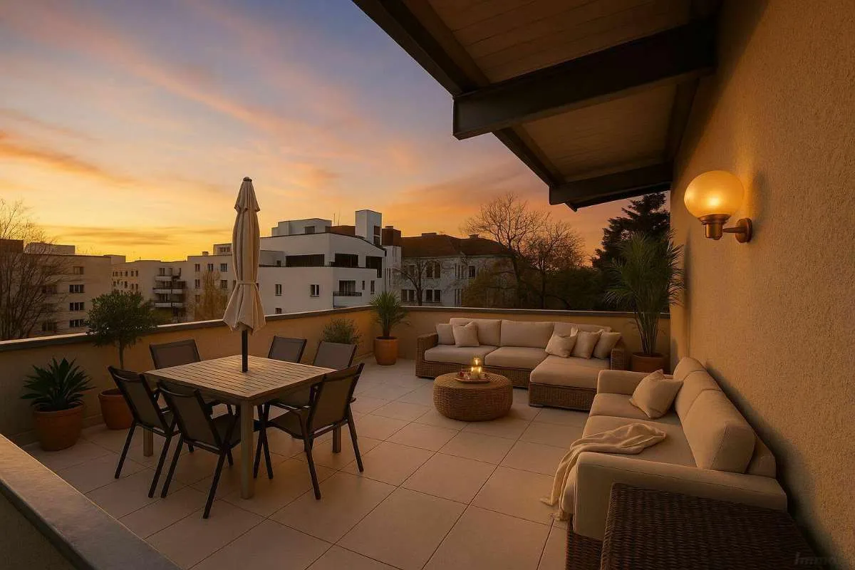 RARITÄT UNILAGE GEIDORF !! Penthousartige moderne ruhige Wohnung mit Balkon & Dachterrasse,TG-Platz – pohled 2