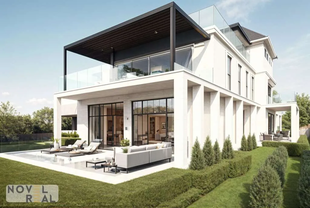 "Sky Duplex" - Himmelwärts wohnen, stilvoll leben! Villa "Elida 9"- Wohnen und Leben in Donau-Nobellage! - Ansicht 2