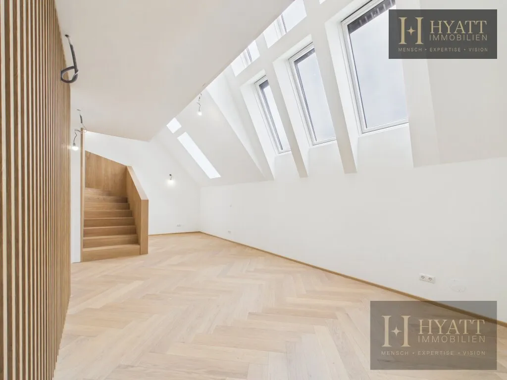Dachgeschosswohnung | Erstbezug | Exklusive 4-Zimmer-Dachgeschoßwohnung mit 2 Terrassen - Ansicht 3