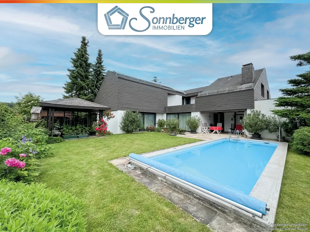 LOGENPLATZ - Einfamilienhaus mit Panoramablick und Pool am Pöstlingberg – pohled 2