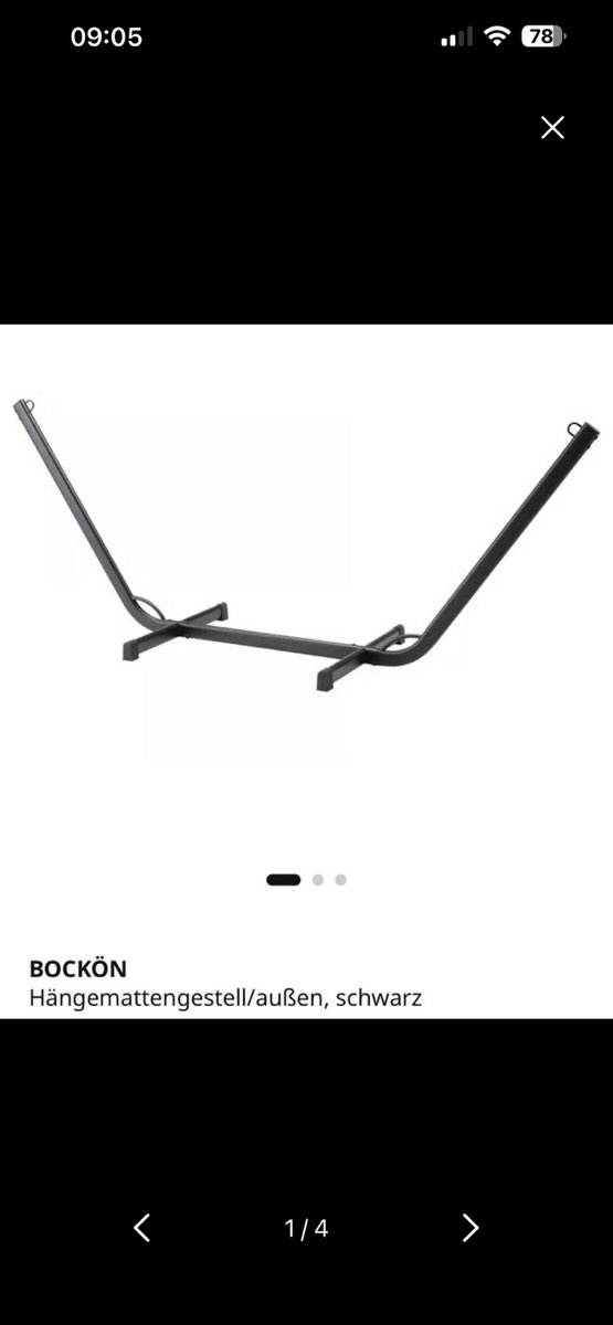 IKEA Hngematte Gestell inkl. Hngematte,  40,- (1050 Wien) - willhaben