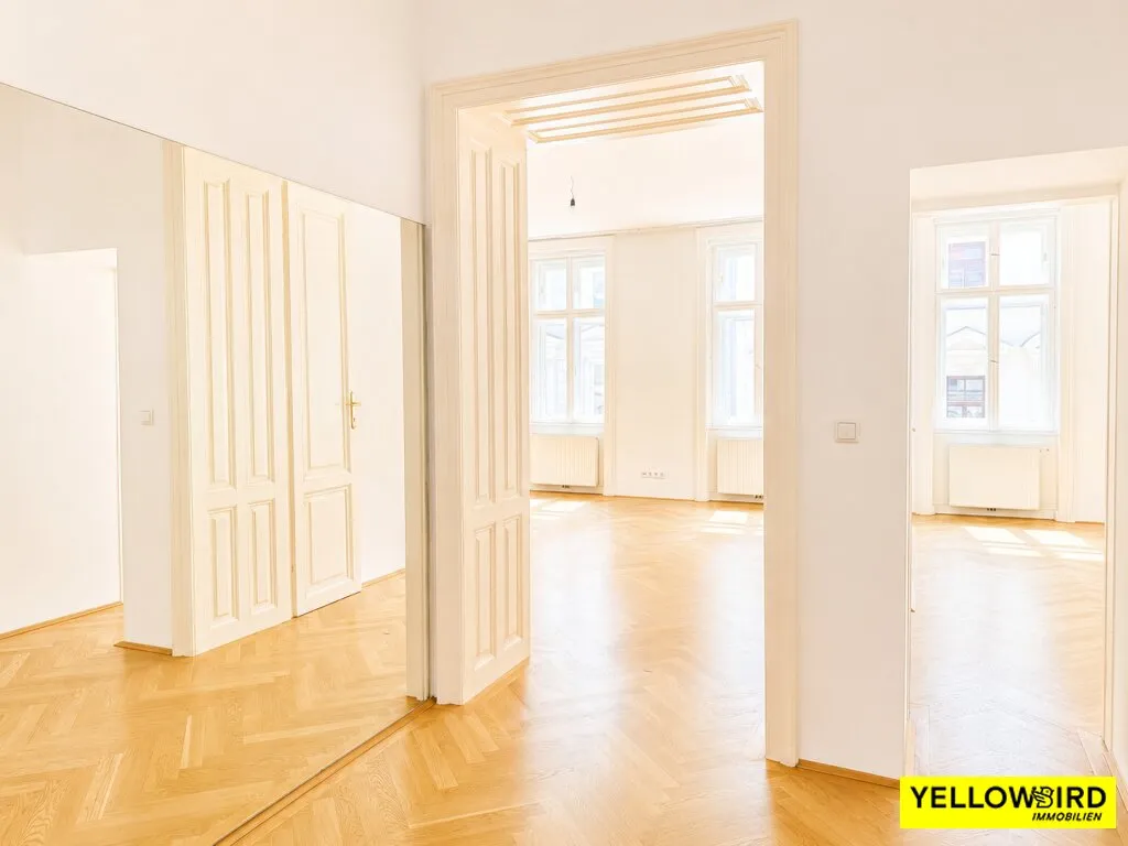 Helle 4-Zimmer-Altbauwohnung mit unglaublicher RAUMHÖHE I Nähe Wien-Mitte, Wien