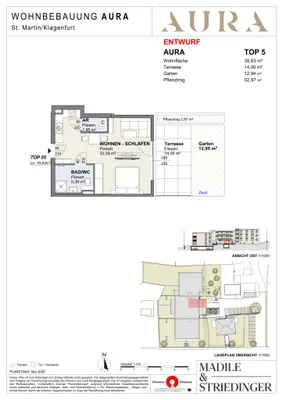 1-Zimmer-Wohnung kaufen in Klagenfurt – 39,63 m², € 336.000 – Bild 4 von 4