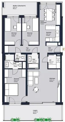 4-Zimmer-Wohnung kaufen in Mödling – 106,06 m², € 695.000 – Bild 7 von 9