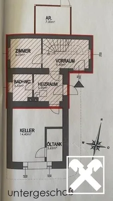 2-Zimmer-Haus mieten in Neunkirchen – 64,05 m², € 900 – Bild 12 von 12