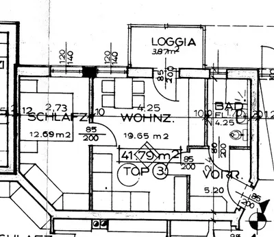 2-Zimmer-Wohnung kaufen in Amstetten – 42,46 m², € 87.549 – Bild 2 von 14