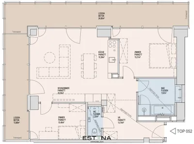 3-Zimmer-Wohnung mieten in Wien – 86,9 m², € 2.500 – Bild 19 von 19