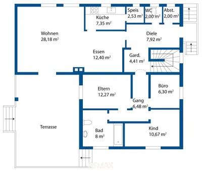 4-Zimmer-Haus kaufen in Gänserndorf – 113 m², € 429.000 – Bild 20 von 21
