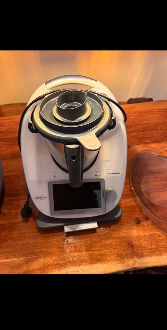 Vorwerk Thermomix TM6 + Gleitbrett + Zubehör