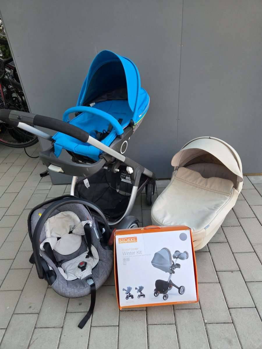 STOKKE Kinderwagen komplett Set - 3 in 1,  90,- (8120 Peggau) - willhaben