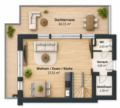 3-Zimmer-Wohnung kaufen in Linz – 95,09 m², € 689.600 – Bild 5 von 6