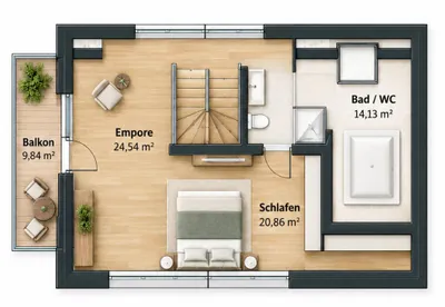 3-Zimmer-Wohnung kaufen in Linz – 95,09 m², € 689.600 – Bild 6 von 6