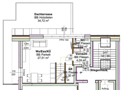 3-Zimmer-Wohnung kaufen in Linz – 95,09 m², € 689.600 – Bild 3 von 6