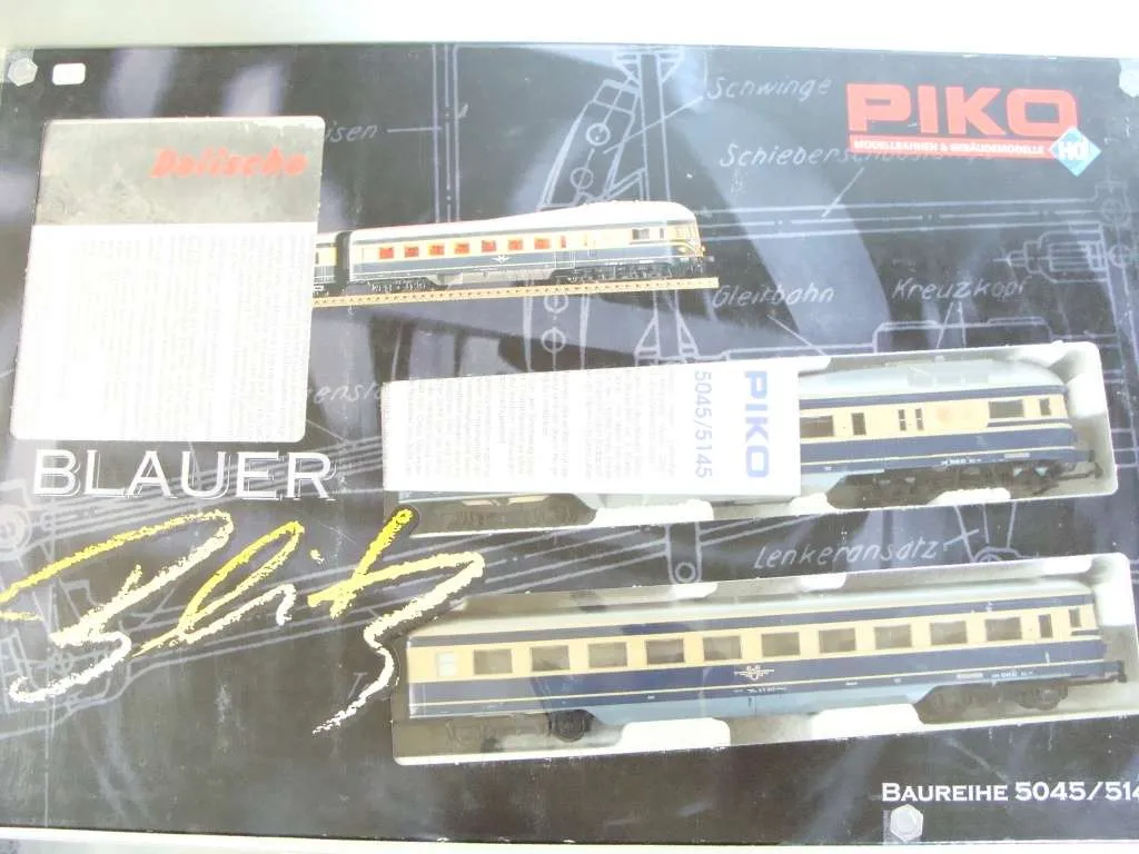 H0 Piko 95103 Dieseltriebwagen 5045/5145 Blauer Blitz, ÖBB, Epoche