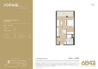 2-Zimmer-Wohnung kaufen in Wien – 40,16 m², € 372.900 – Bild 13 von 13