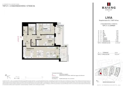 3-Zimmer-Wohnung kaufen in Mödling – 61,1 m², € 351.500 – Bild 9 von 9