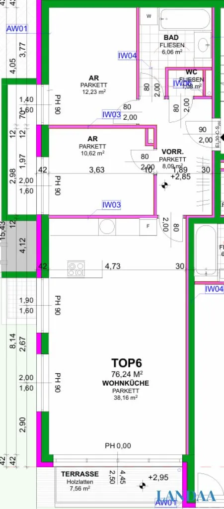 Premium Living in 1190 Wien - Mietwohnungen mit Fernblick - Ansicht 2