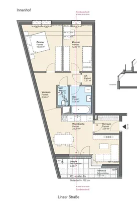 3-Zimmer-Wohnung kaufen in Wien – 72,88 m², € 498.900 – Bild 10 von 11