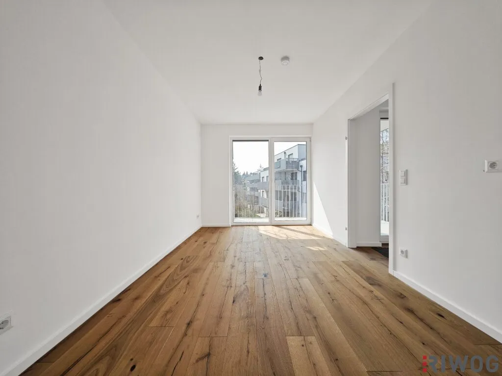 Ruhiger Innenhof | Erstbezug 2-Zimmerwohnung mit südseitigem Balkon | Luftwärmepumpe - Ansicht 2