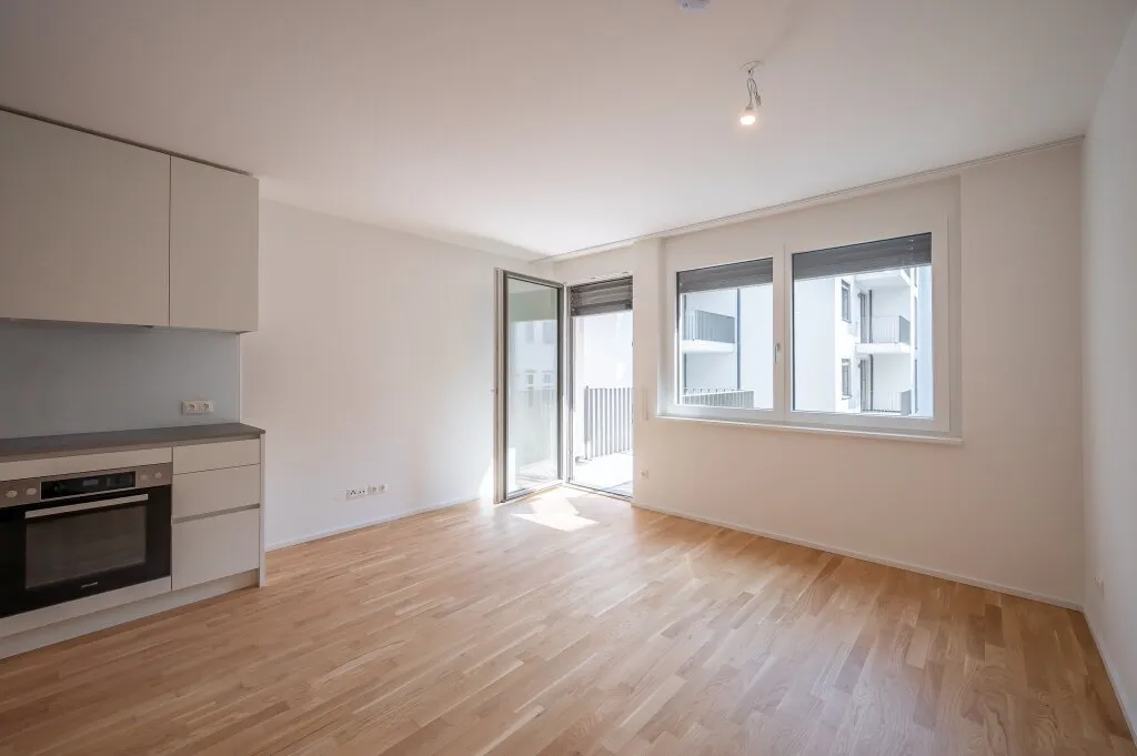 One-room new-build flat with balcony, 46 m², Meidling, Meidling