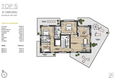 4-Zimmer-Wohnung kaufen in Kitzbühel – 109,64 m², € 1.057.000 – Bild 27 von 27