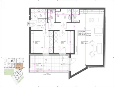 3-Zimmer-Wohnung kaufen in Wien – 77,51 m², € 499.900 – Bild 19 von 20