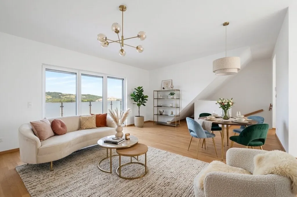 Ein Zuhause zwischen Stift und Weinbergen 133 m² Maisonette mit außergewöhnlichen Freiflächen und Weitblick - Widok 2