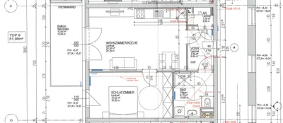 2-Zimmer-Wohnung mieten in Amstetten – 51,98 m², € 534 – Bild 2 von 6