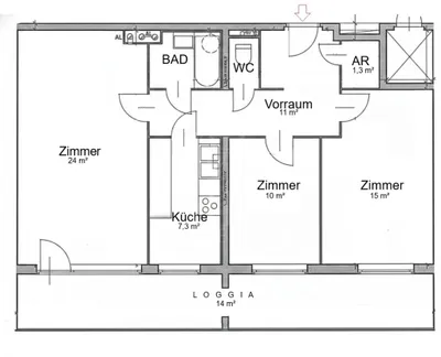 3-Zimmer-Wohnung kaufen in Wien – 73,21 m², € 298.000 – Bild 14 von 14