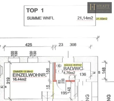 1-Zimmer-Wohnung kaufen in Wien – 22 m², € 149.000 – Bild 7 von 8