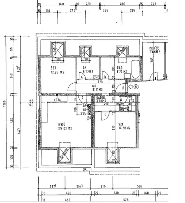 3-Zimmer-Wohnung mieten in Scheibbs – 78,88 m², € 641 – Bild 2 von 2