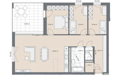 4-Zimmer-Wohnung kaufen in Kitzbühel – 97,83 m², € 831.300 – Bild 9 von 9