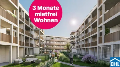 3-Zimmer-Wohnung mieten in Mödling – 73,62 m², € 1.521 – Bild 1 von 12