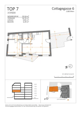 2-Zimmer-Wohnung mieten in Wien – 55,54 m², € 1.280 – Bild 26 von 26