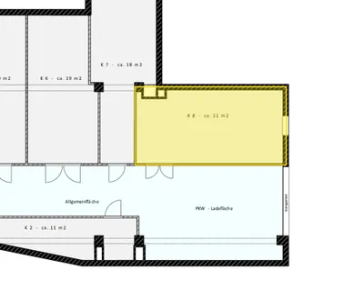 Gewerbeimmobilie mieten in Linz – 21 m², € 210 – Bild 1 von 2