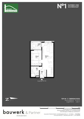 Immobilie kaufen in Bruck an der Leitha – 41,47 m², € 195.400 – Bild 13 von 13