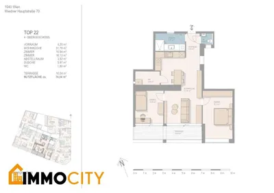 3-Zimmer-Wohnung kaufen in Wien – 75,86 m², € 944.000 – Bild 7 von 8
