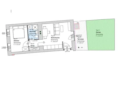 2-Zimmer-Wohnung kaufen in Wien – 36,77 m², € 304.000 – Bild 10 von 10