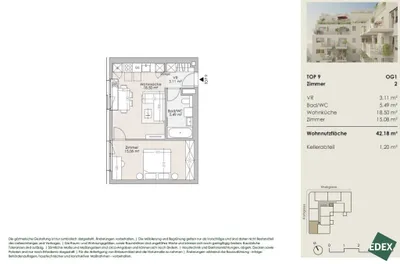 Wohnung kaufen in Wien – 42,18 m², € 216.000 – Bild 20 von 20