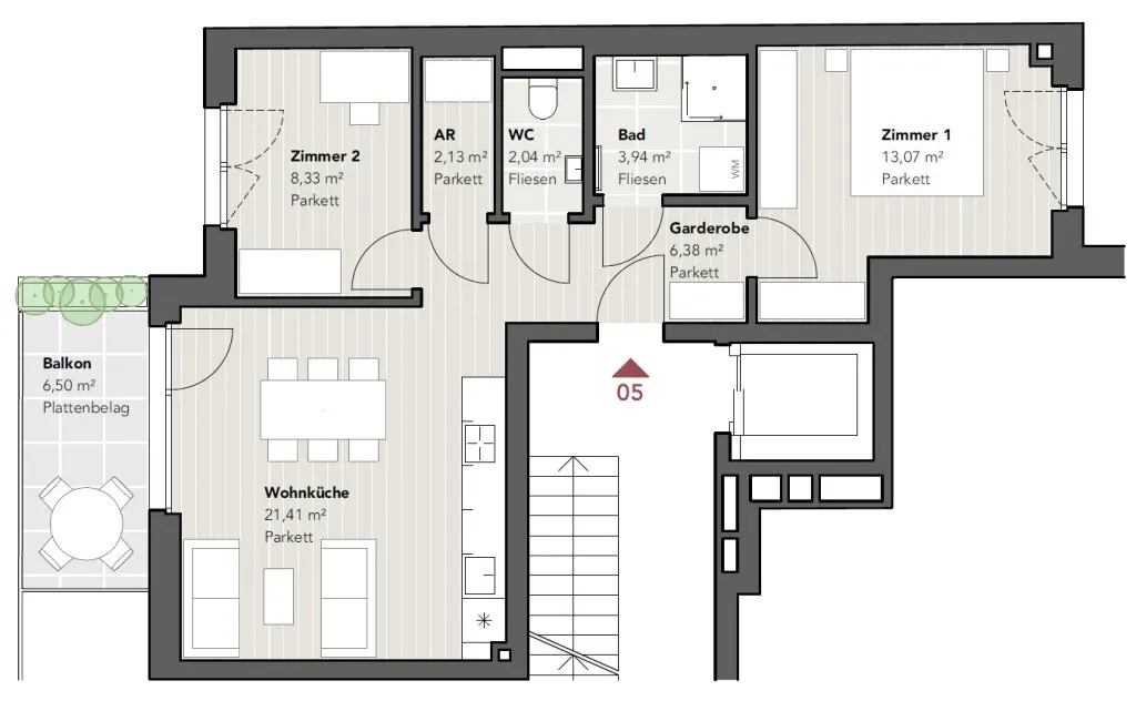 Wohnung – Wien - Ansicht 2
