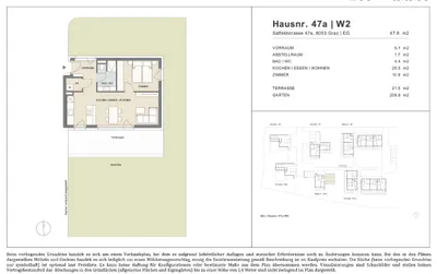 2-Zimmer-Wohnung kaufen in Graz – 47,6 m², € 279.000 – Bild 9 von 9